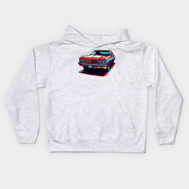 Chevy Caprice Kids Hoodie by Vehicles-Art